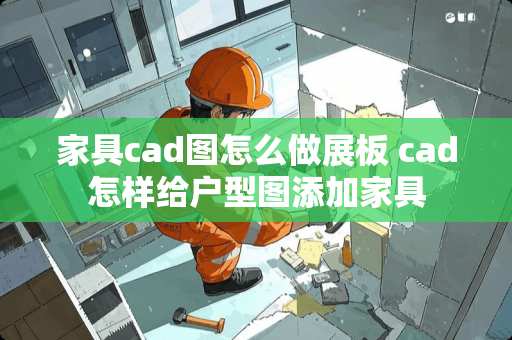 家具cad图怎么做展板 cad怎样给户型图添加家具