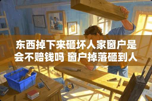 东西掉下来砸坏人家窗户是会不赔钱吗 窗户掉落砸到人谁负责