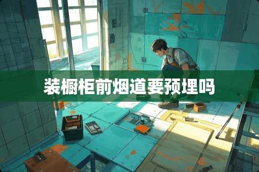 装橱柜前烟道要预埋吗