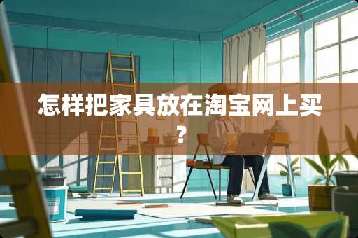 怎样把家具放在淘宝网上买？