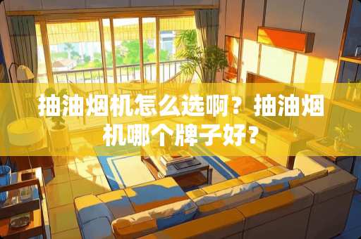 抽油烟机怎么选啊？抽油烟机哪个牌子好？