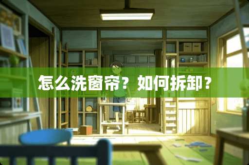 怎么洗窗帘？如何拆卸？