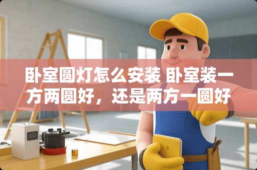 卧室圆灯怎么安装 卧室装一方两圆好，还是两方一圆好
