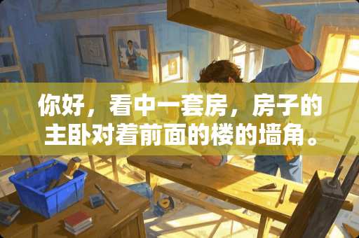 你好，看中一套房，房子的主卧对着前面的楼的墙角。可以买吗 如何训练孩子的肢体协调力