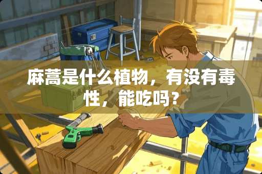 麻蒿是什么植物，有没有毒性，能吃吗？