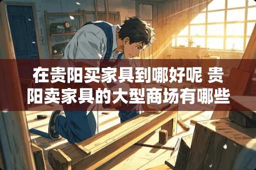 在贵阳买家具到哪好呢 贵阳卖家具的大型商场有哪些