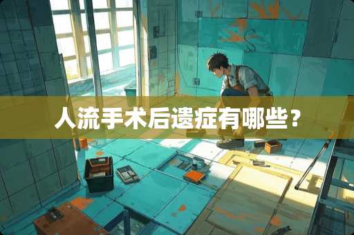 人流手术后遗症有哪些？