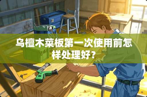 乌檀木菜板第一次使用前怎样处理好？