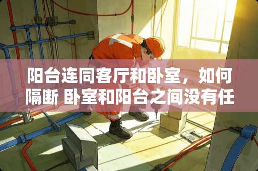 阳台连同客厅和卧室，如何隔断 卧室和阳台之间没有任何隔断请问窗帘安在哪里好