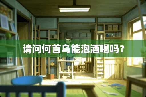 请问何首乌能泡酒喝吗？