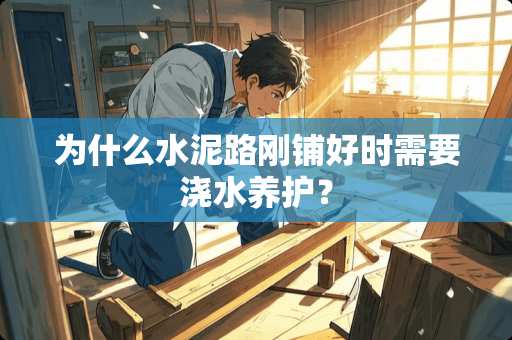 为什么水泥路刚铺好时需要浇水养护？