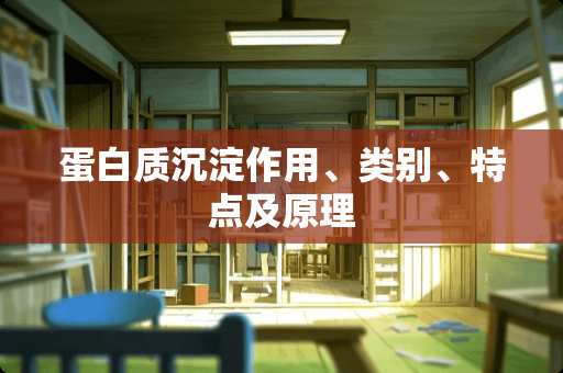 蛋白质沉淀作用、类别、特点及原理