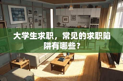 大学生求职，常见的求职陷阱有哪些？