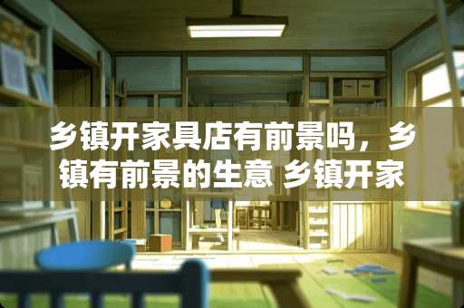 乡镇开家具店有前景吗，乡镇有前景的生意 乡镇开家具店哪些品牌比较适合