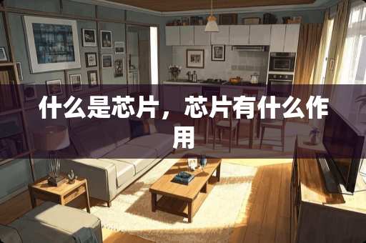 什么是芯片，芯片有什么作用