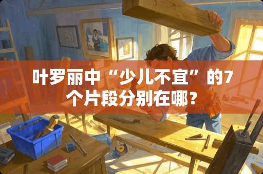 叶罗丽中“少儿不宜”的7个片段分别在哪？