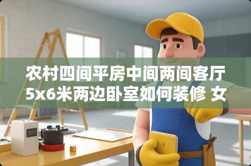 农村四间平房中间两间客厅5x6米两边卧室如何装修 女孩不配拥有大卧室吗