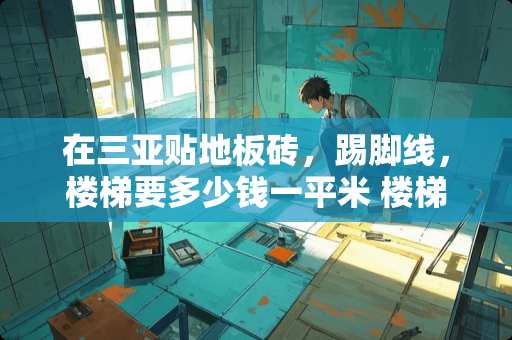 在三亚贴地板砖，踢脚线，楼梯要多少钱一平米 楼梯踢脚线用多大瓷砖