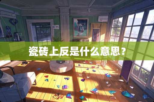 瓷砖上反是什么意思？