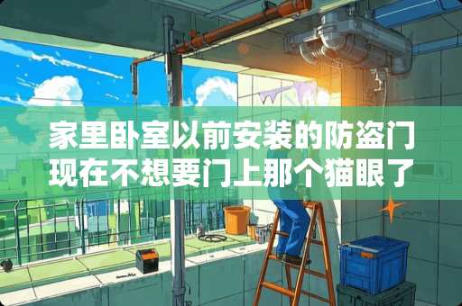 家里卧室以前安装的防盗门现在不想要门上那个猫眼了，拆了怎么补那个洞呢