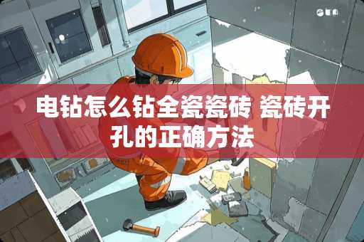 电钻怎么钻全瓷瓷砖 瓷砖开孔的正确方法