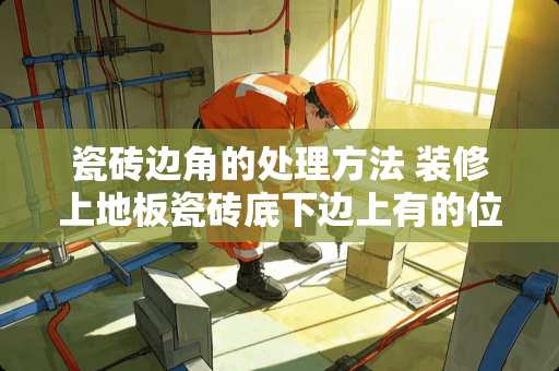 瓷砖边角的处理方法 装修上地板瓷砖底下边上有的位置没水泥，是怎么回事，怎么做才会好