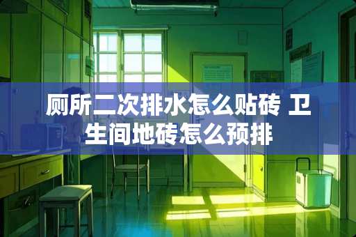 厕所二次排水怎么贴砖 卫生间地砖怎么预排