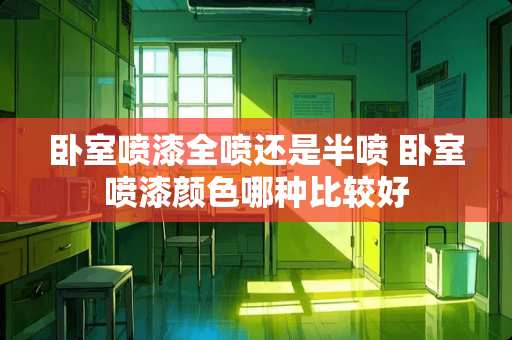卧室喷漆全喷还是半喷 卧室喷漆颜色哪种比较好