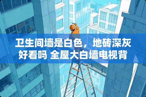 卫生间墙是白色，地砖深灰好看吗 全屋大白墙电视背景墙颜色选立邦太空漫步好还是荷兰乳酪