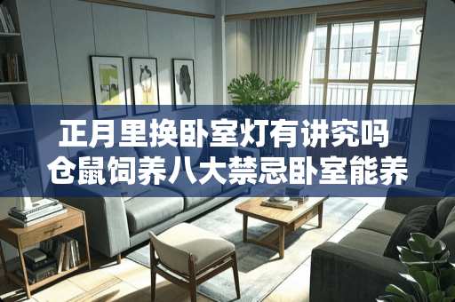 正月里换卧室灯有讲究吗 仓鼠饲养八大禁忌卧室能养仓鼠么