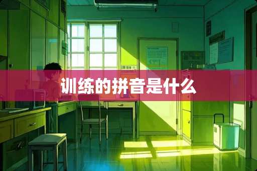 训练的拼音是什么