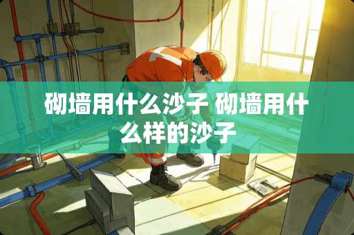 砌墙用什么沙子 砌墙用什么样的沙子