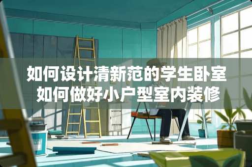 如何设计清新范的学生卧室 如何做好小户型室内装修设计