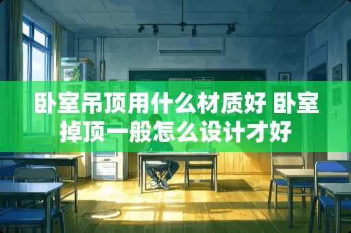 卧室吊顶用什么材质好 卧室掉顶一般怎么设计才好