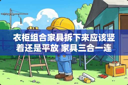 衣柜组合家具拆下来应该竖着还是平放 家具三合一连接件怎么拆
