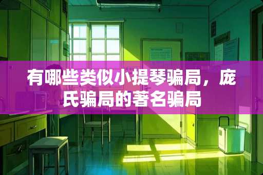 有哪些类似小提琴**，庞氏**的著名**