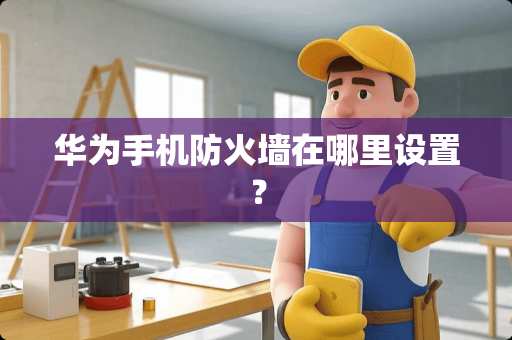 华为手机防火墙在哪里设置？