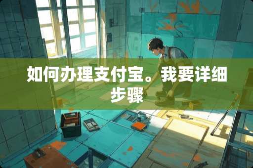 如何办理支付宝。我要详细步骤 如何办理支付宝。我要详细步骤