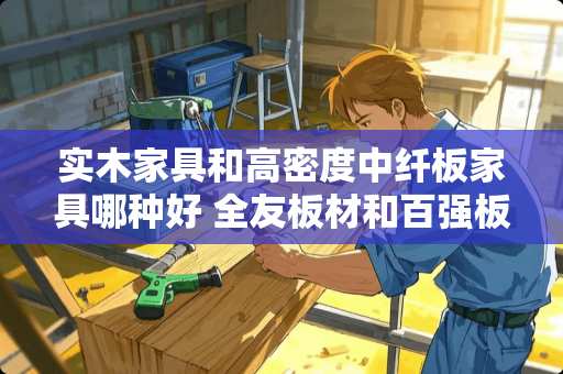 实木家具和高密度中纤板家具哪种好 全友板材和百强板材哪个好