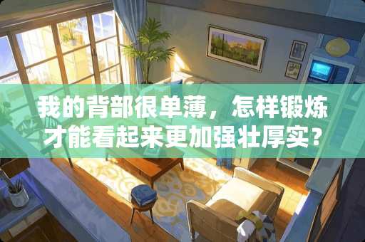 我的背部很单薄，怎样锻炼才能看起来更加强壮厚实？