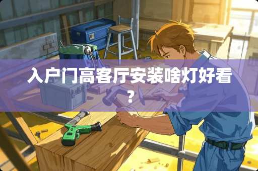 入户门高客厅安装啥灯好看？