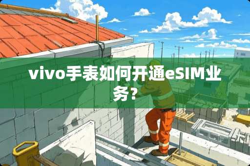 vivo手表如何开通eSIM业务？