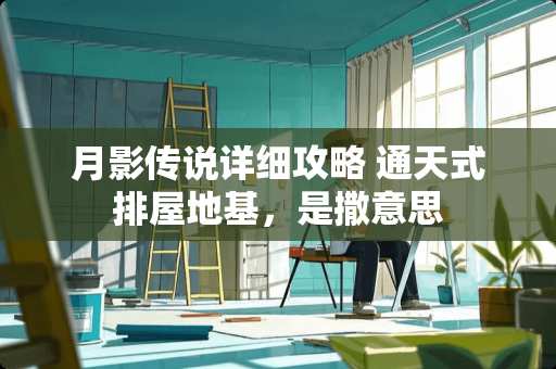 月影传说详细攻略 通天式排屋地基，是撒意思