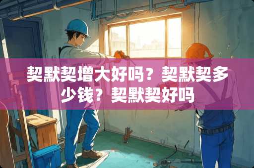 契默契增大好吗？契默契多少钱？契默契好吗