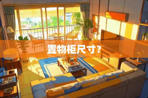 置物柜尺寸？