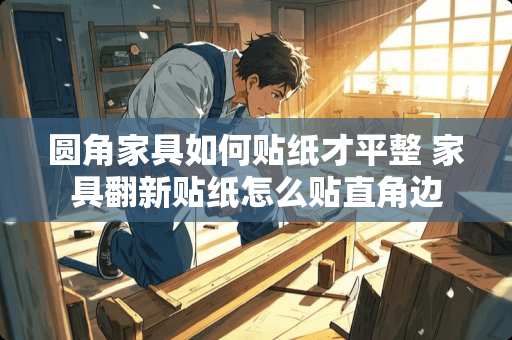 圆角家具如何贴纸才平整 家具翻新贴纸怎么贴直角边