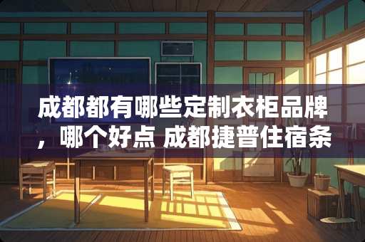 成都都有哪些定制衣柜品牌，哪个好点 成都捷普住宿条件怎么样