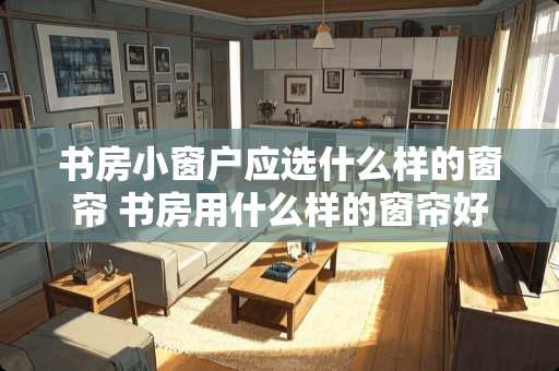 书房小窗户应选什么样的窗帘 书房用什么样的窗帘好