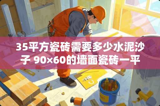 35平方瓷砖需要多少水泥沙子 90×60的墙面瓷砖一平方能贴多少