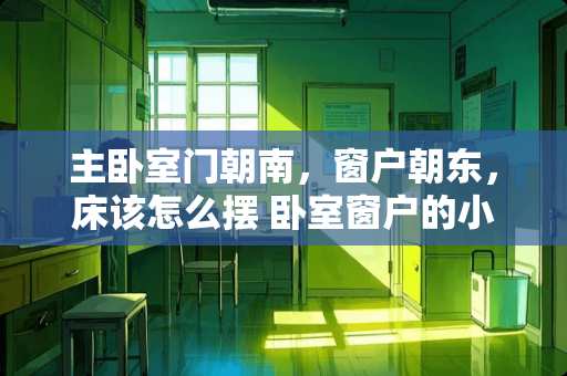 主卧室门朝南，窗户朝东，床该怎么摆 卧室窗户的小阳台怎样装修既实用又好看